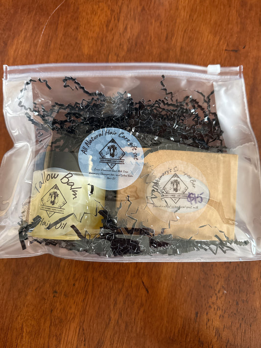 All Natural Hair Care Gifts Bag