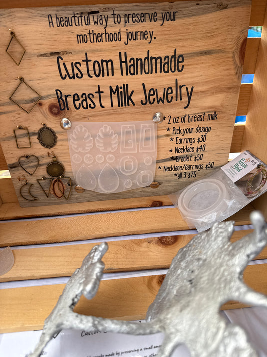 Breast Milk Bracelet Custom Order