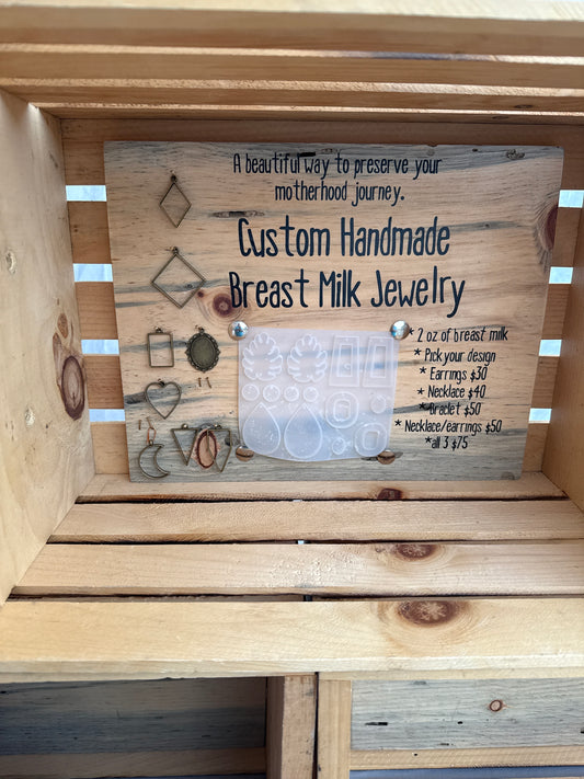 Breast Milk Jewelry Necklace