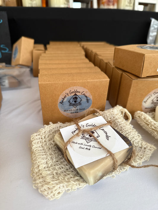 Amber's Golden Lavender Body Bar